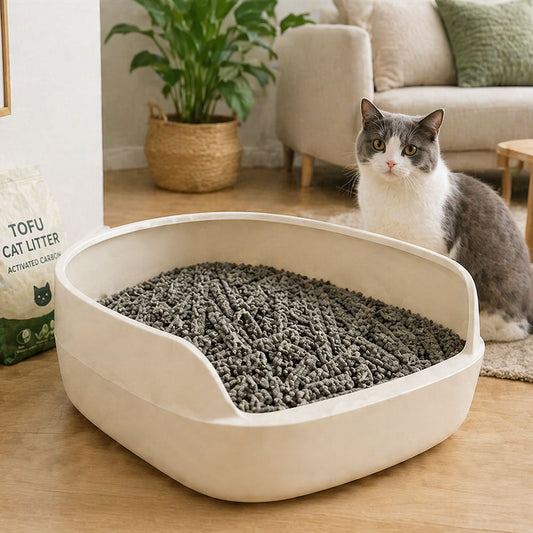 Carbon Tofu Cat Litter: Eco-Friendly, Fast-Clumping, and Low-Dust Solution for Cats