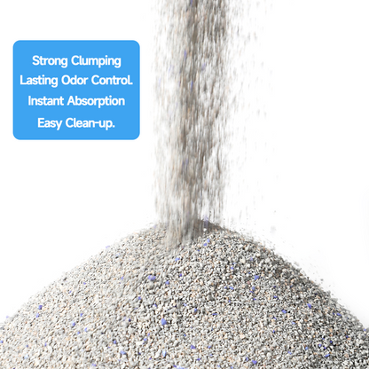 Natural Ore Cat Litter, Low Dust mineral cat litter