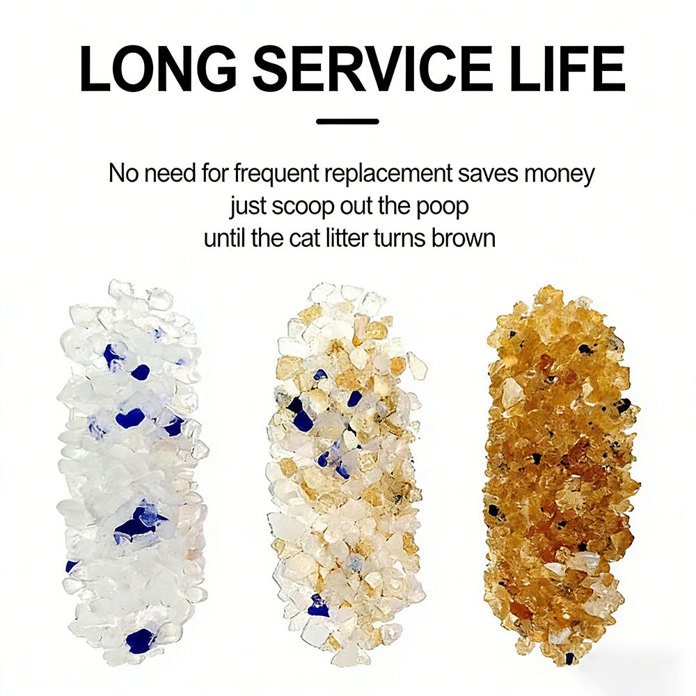 Crystal Cat Litter High-Performance Silica Gel Cat Litter