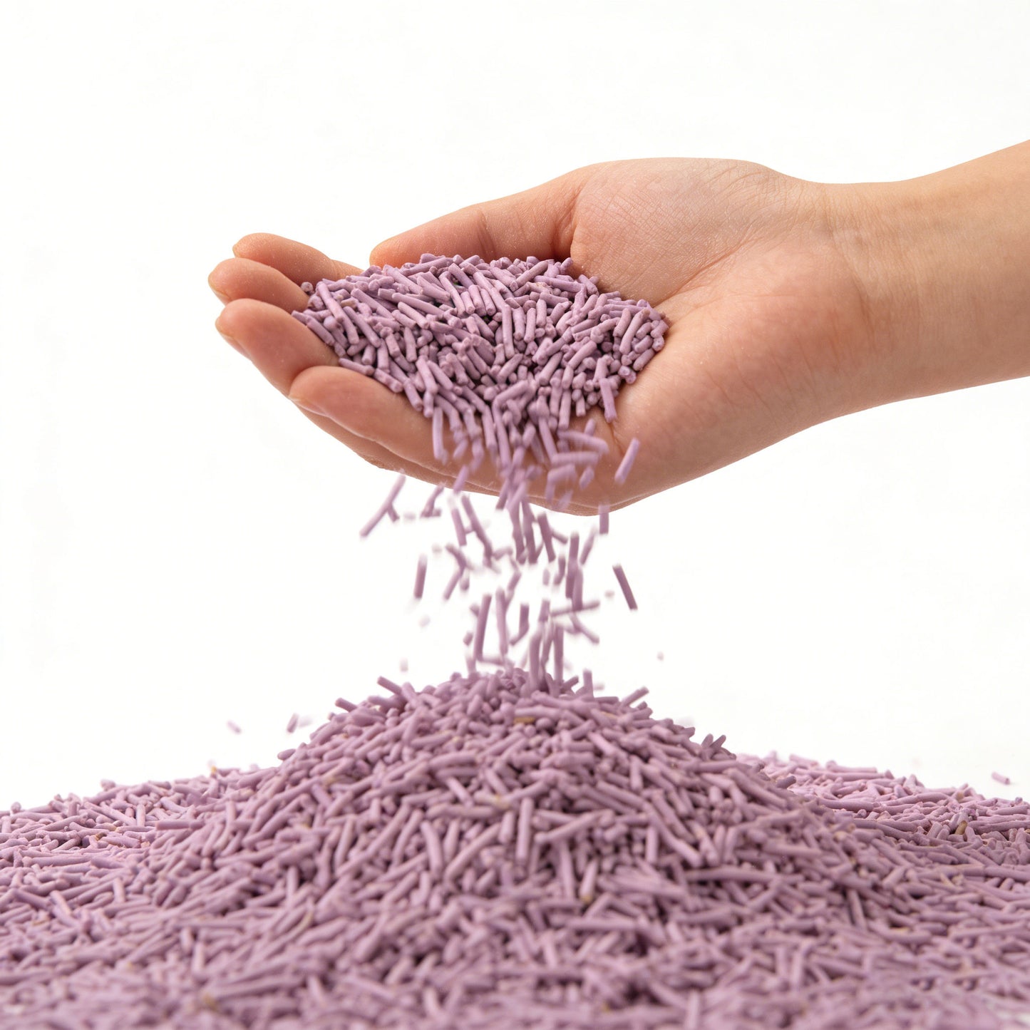 Highly Absorbent Lavender Tofu Cat Litter