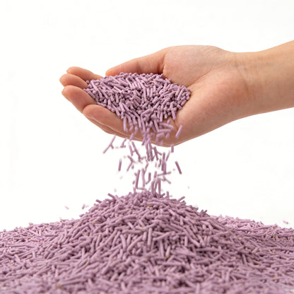 Highly Absorbent Lavender Tofu Cat Litter