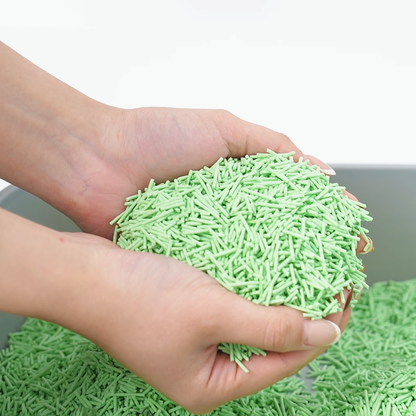 Natural Plant-Based Formula Green Tea Cat Litter