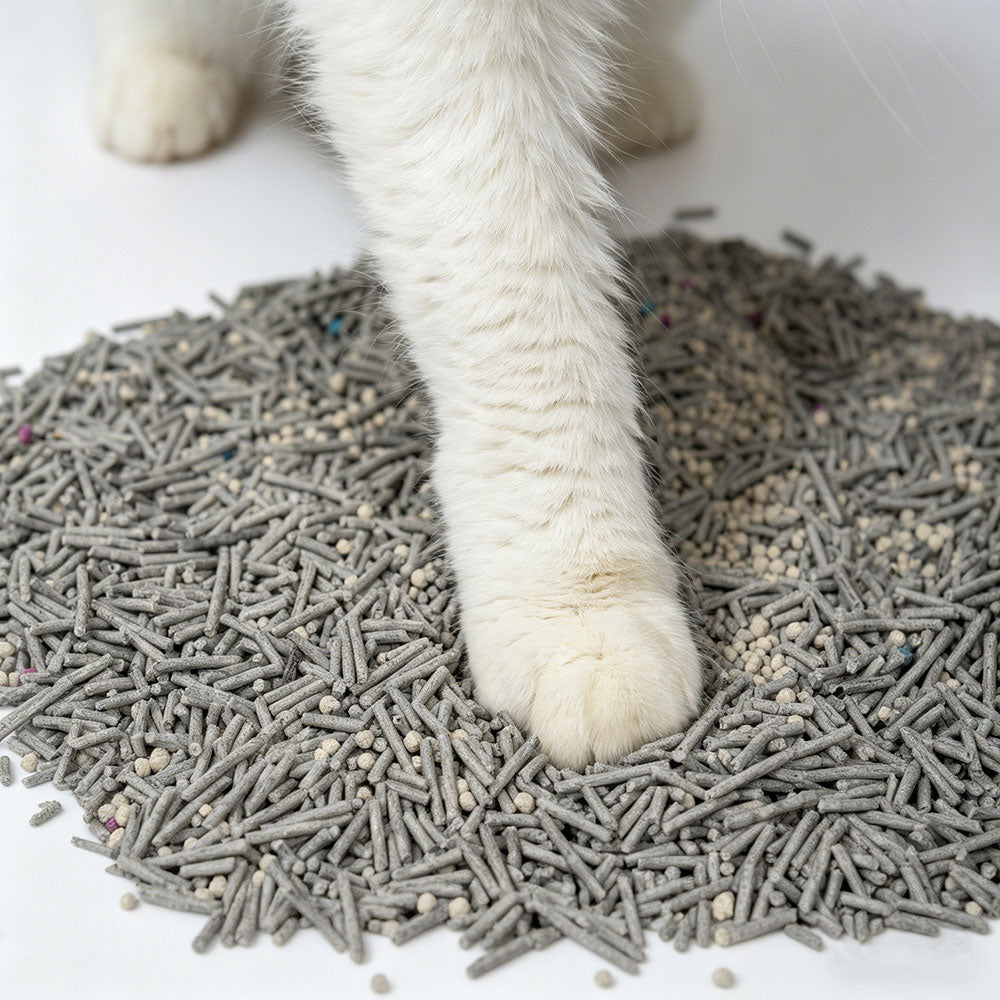 Flushable Mixed Tofu Cat Litter With Bentonite and Activated Carbon