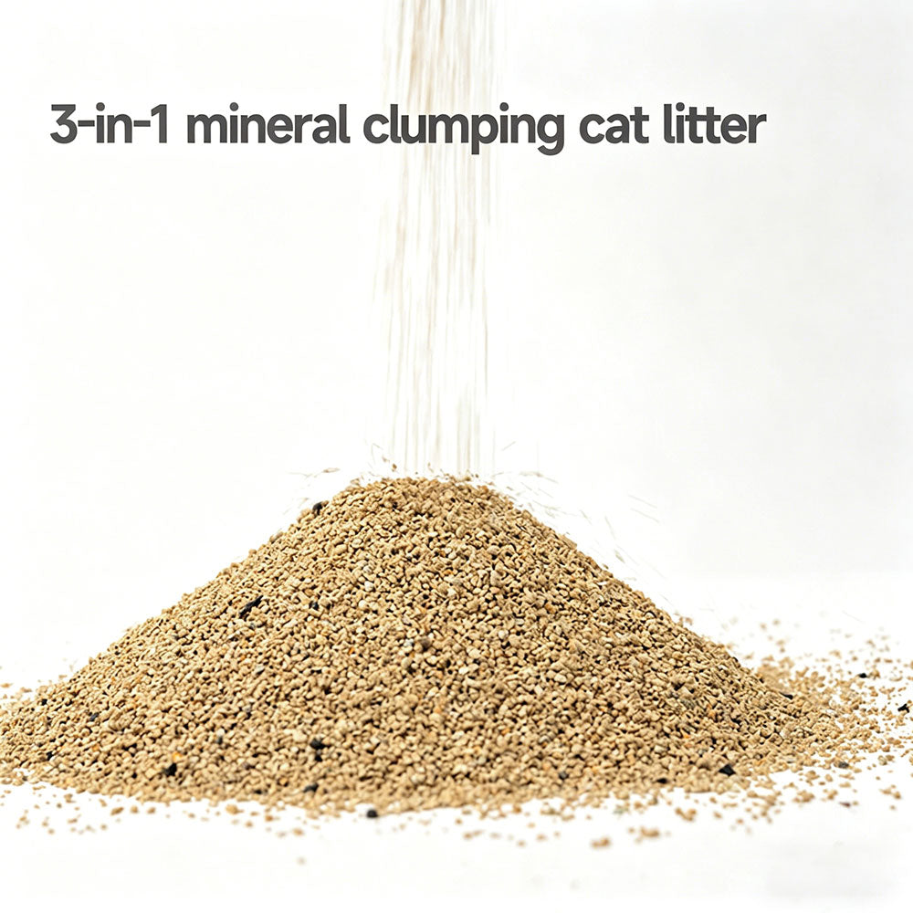 3-in-1 Mixed Ore Cat Litter Deodorizing