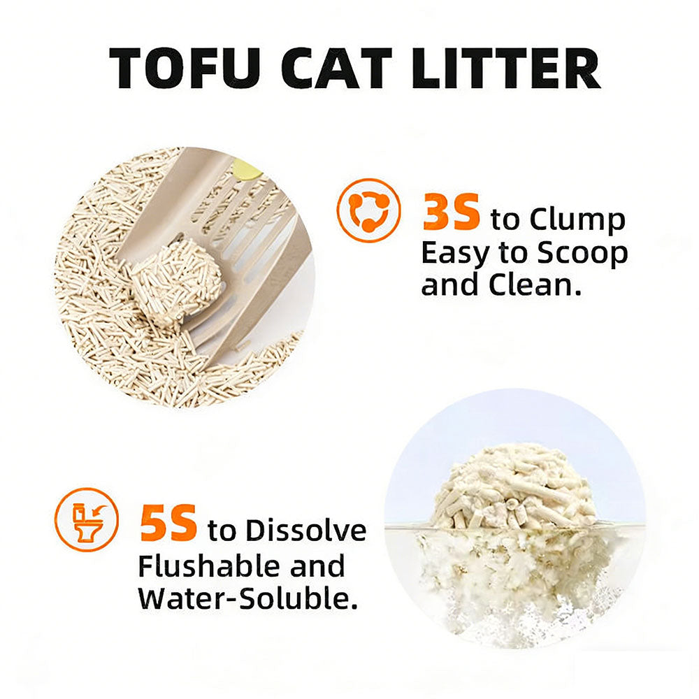 High Quality Tofu Cat Litter Washable Factory Wholesale Price
