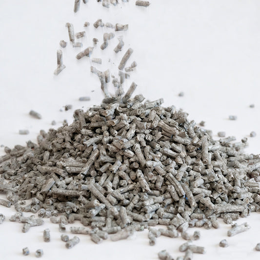 Eco-Friendly Paper Cat Litter Safe Lightweight Absorbent